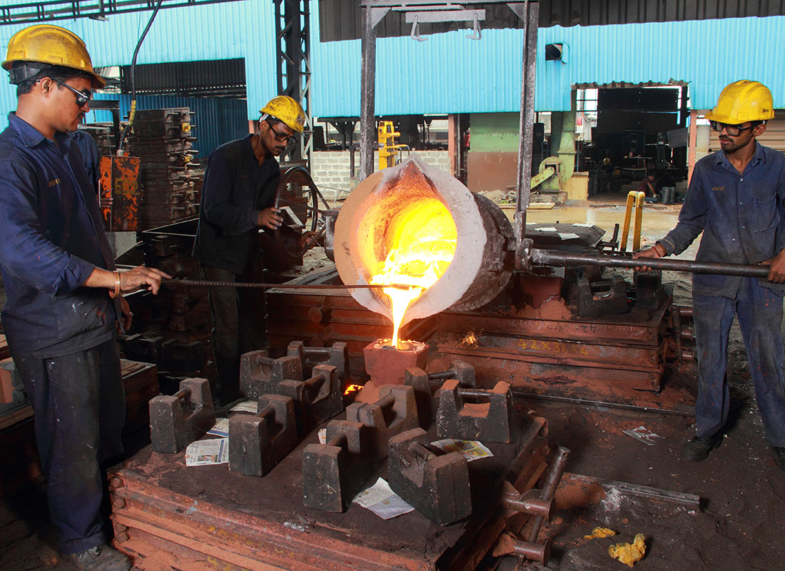 intricate ductile iron casting